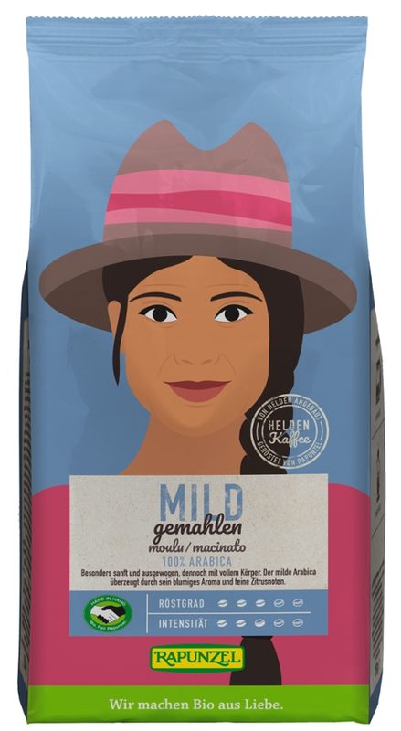 Heldenkaffee Mild, gemahlen HIH
