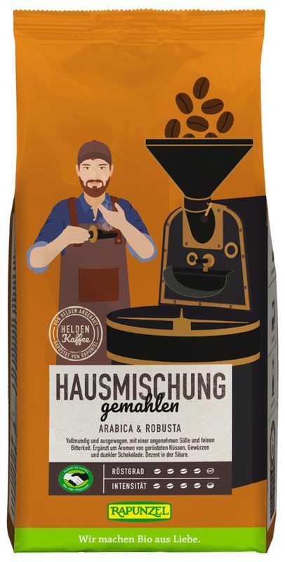 Heldenkaffee Hausmischung, gemahlen HIH
