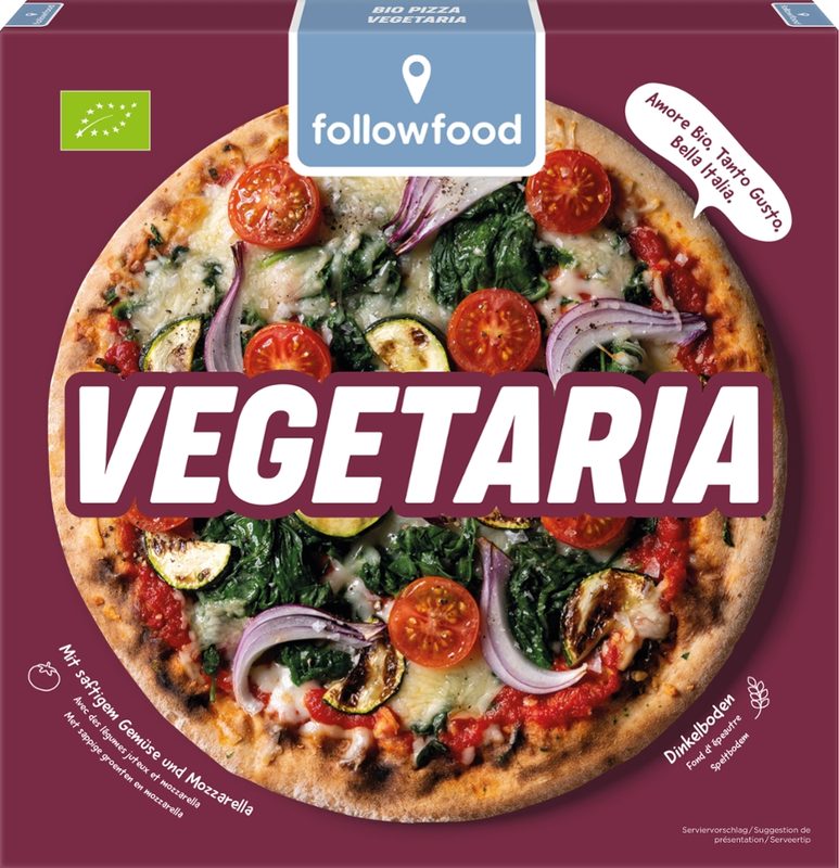 TK-Holzofen-Pizza Vegetariana