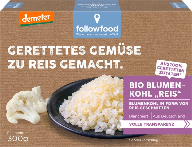 V!TK-Blumenkohlreis geschnitten blanchiert DEMETER