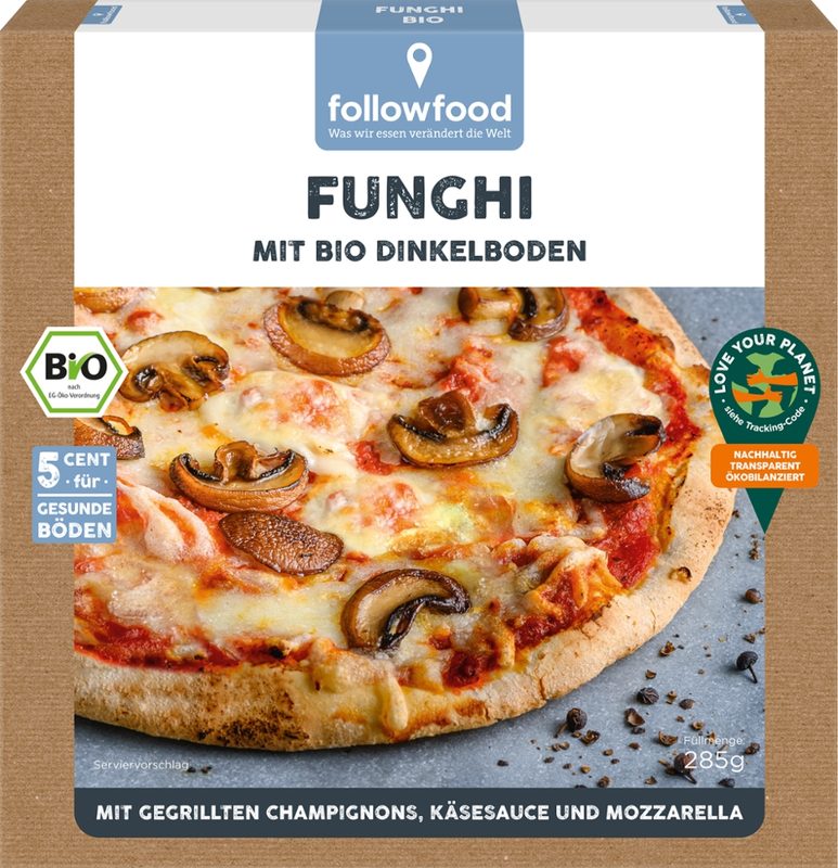 TK-Holzofen-Dinkel-Pizza Funghi