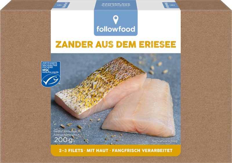 TK-Zanderfilet mit Haut MSC 2-4St