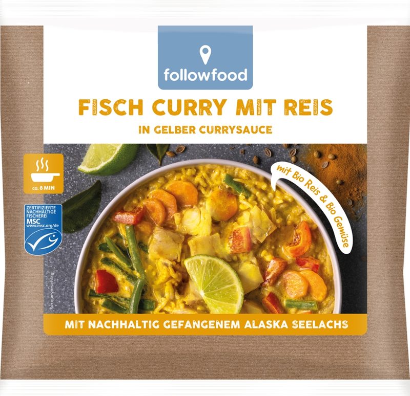 TK-Fisch Curry mit Reis MSC