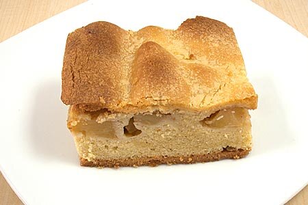Gedeckter Apfelkuchen